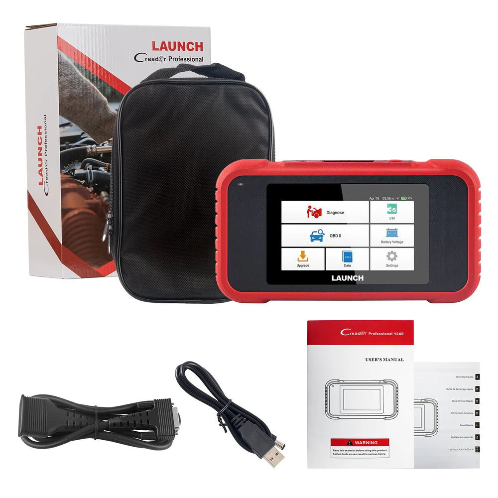 Launch CRP123E V2.0 OBD2 Diagnosegerät – Multifunktions-Codeleser (86 Automarken)