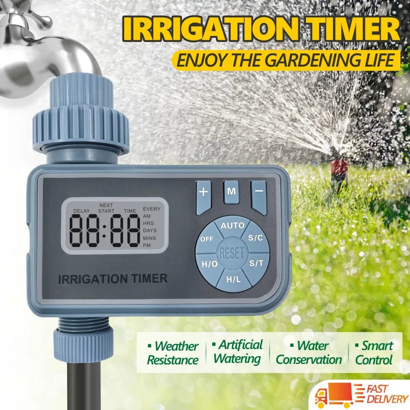 XINHUALANG WT04 Analoge Bewässerungsuhr – Regensicher – Automatische Gartenbewässerung