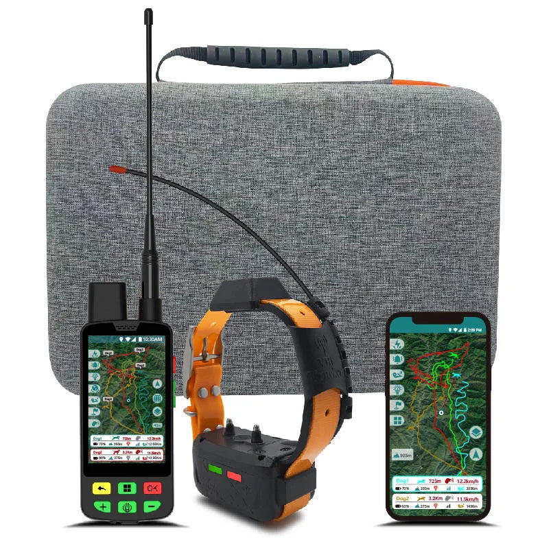 GPS Honden Tracker Halsband – Real-Time Tracking met 4G & App