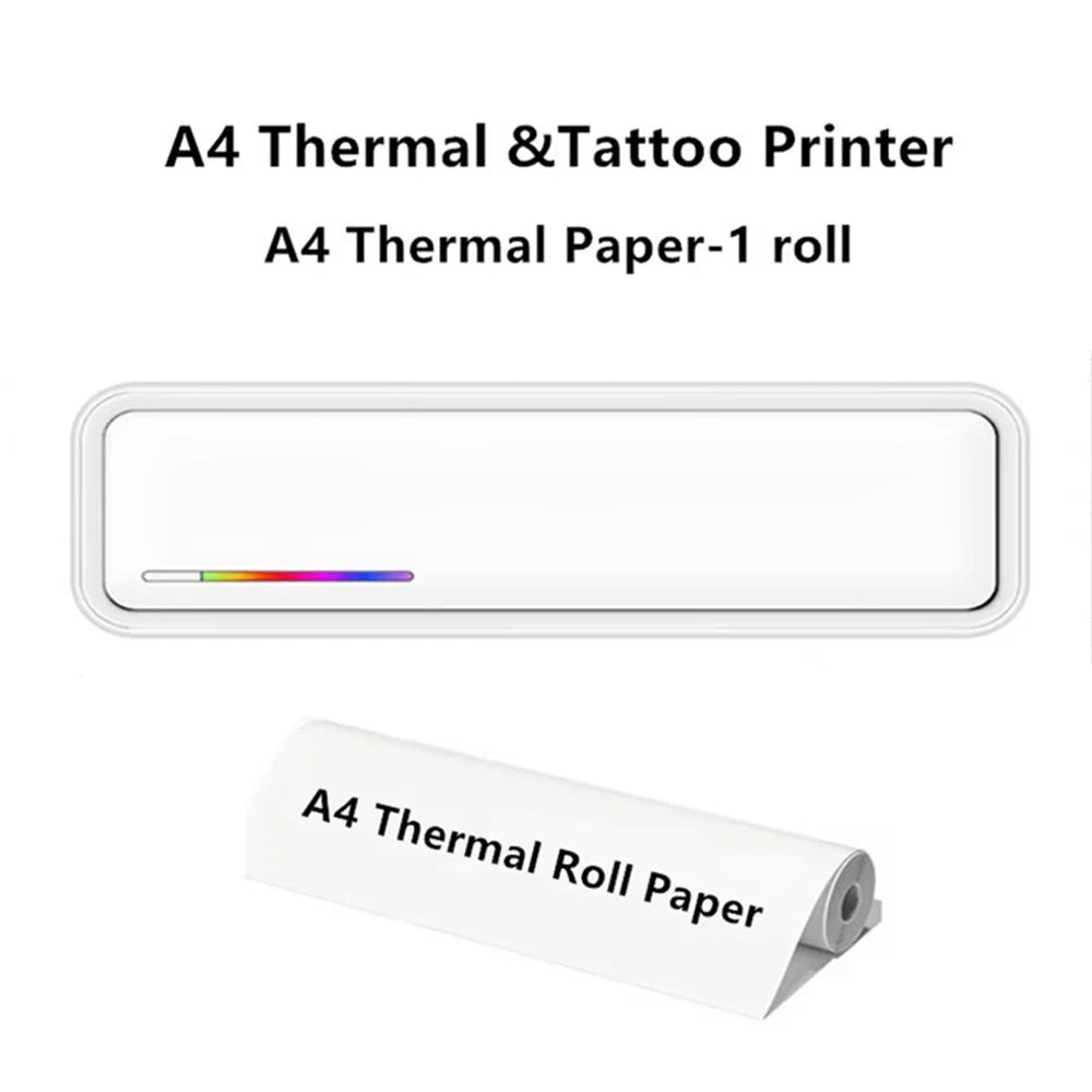 X9 A4 Tragbarer Thermodrucker – Tintenloser Bluetooth-Drucker für Zuhause und Büro