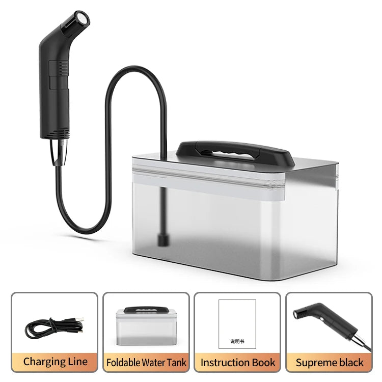 Douchette bidet portable avec réservoir d'eau – Douche hygiénique électrique