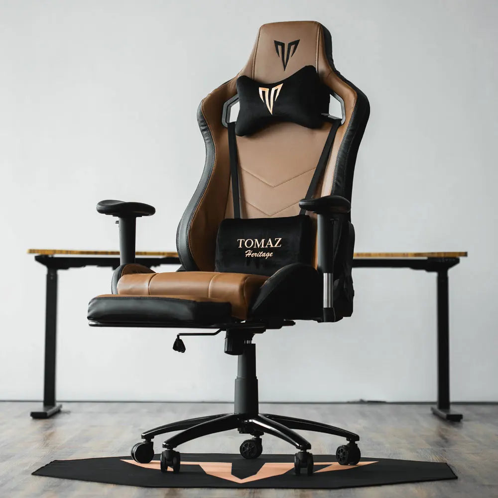 Ergonomische Gaming Stoel met Verstelbare Rugleuning & Hoogte – Luxe Gamer Chair met Massagefunctie