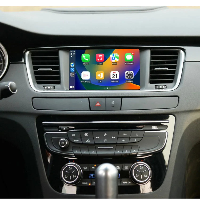 Android-Autoradio mit CarPlay & GPS für Peugeot 508 / 508SW (2010–2016)