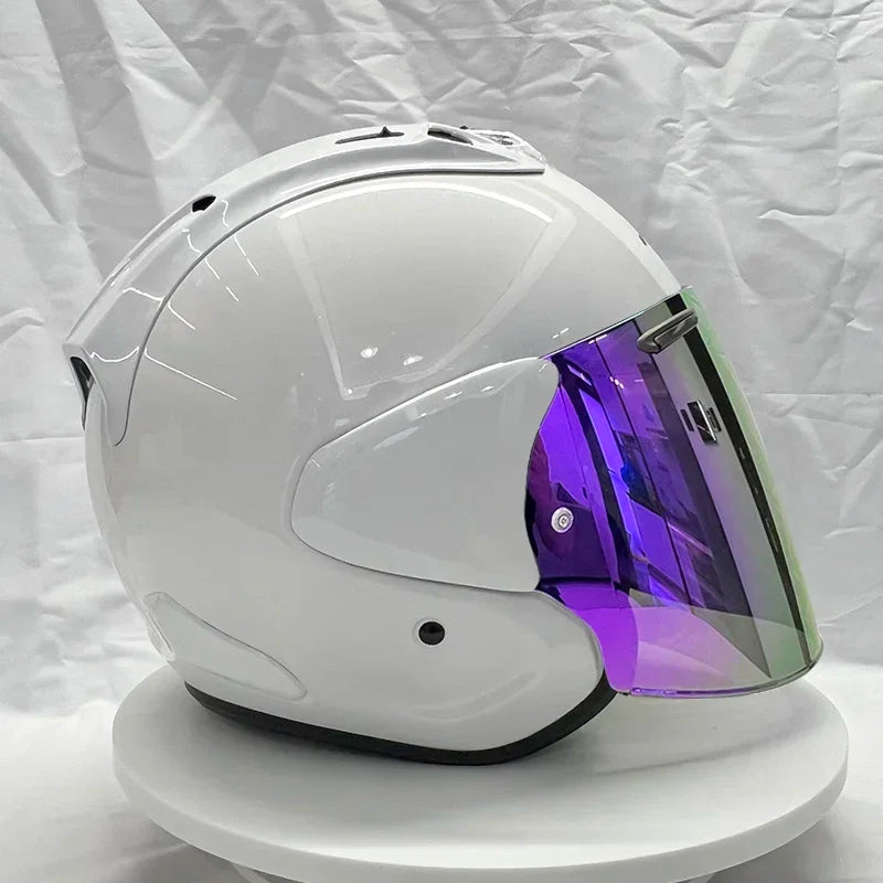 🏍️ Casque Moto Jet 3/4 – Casque Rétro Cruiser & Harley Homologué DOT/ECE
