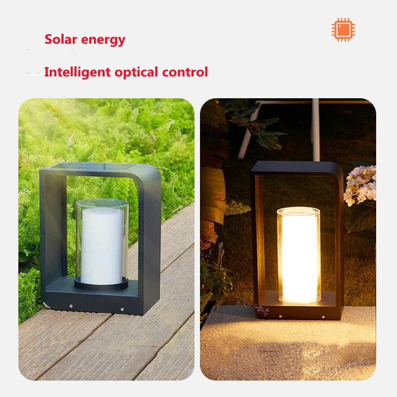 🌿 Lampe de jardin LED IISINUO – Lampe de pelouse paysagère en acier inoxydable IP65 (85-265V)