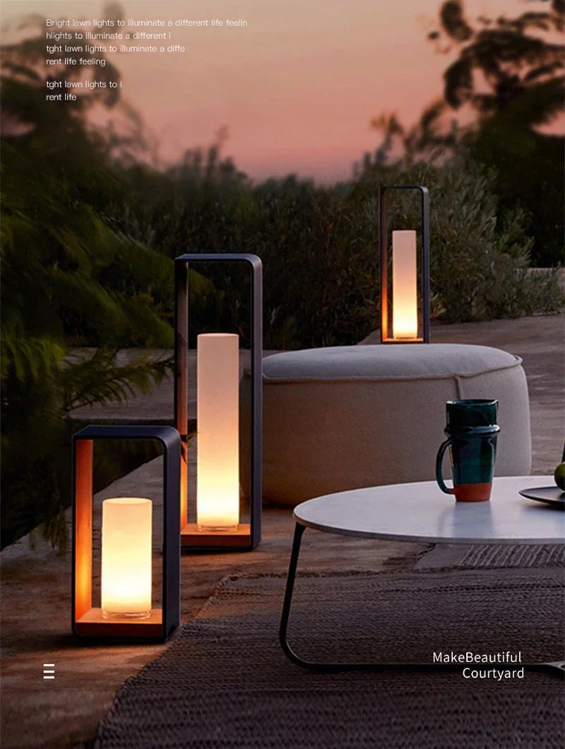 🌿 Lampe de jardin LED IISINUO – Lampe de pelouse paysagère en acier inoxydable IP65 (85-265V)