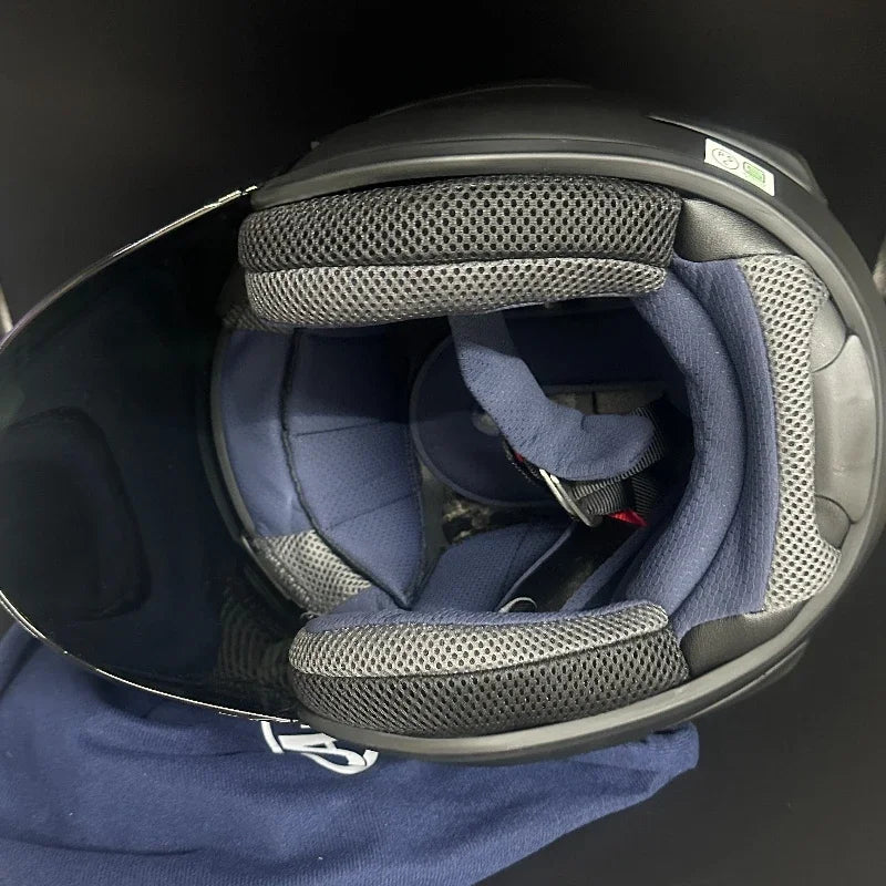 🏍️ Casque Moto Jet 3/4 – Casque Rétro Cruiser & Harley Homologué DOT/ECE