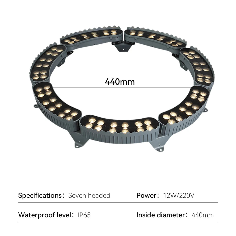 🌳 Lampe solaire LED pour arbre – Lampe pour arbre étanche IP65 (Design moderne)