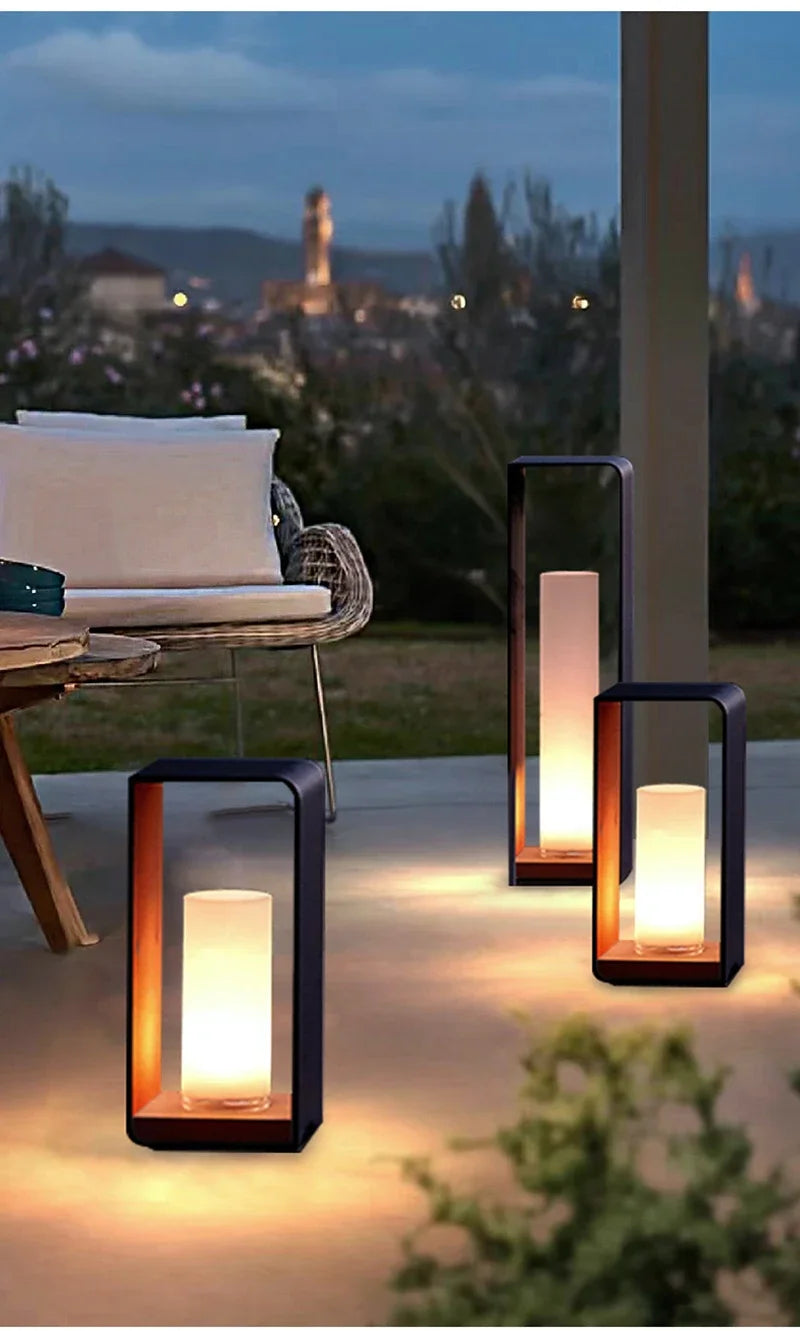 🌿 Lampe de jardin LED IISINUO – Lampe de pelouse paysagère en acier inoxydable IP65 (85-265V)