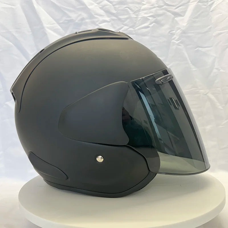 🏍️ Casque Moto Jet 3/4 – Casque Rétro Cruiser & Harley Homologué DOT/ECE