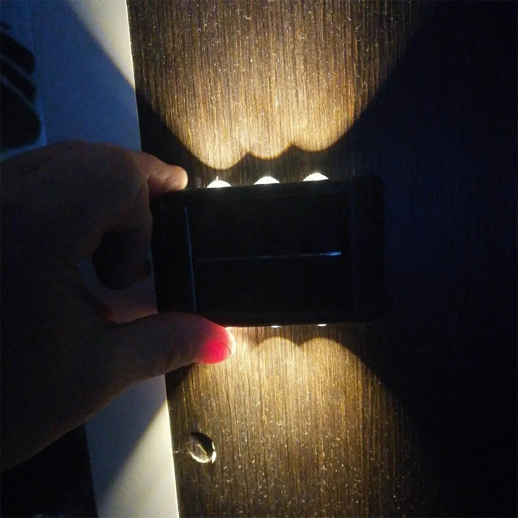 🔆 Lampe murale solaire ZHIYU à éclairage LED étanche (montée et descente)