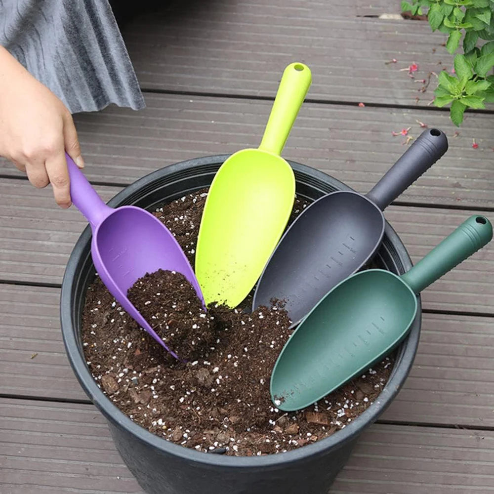 Truelle de jardin en plastique – Truelle manuelle légère pour planter et rempoter