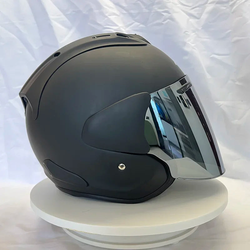🏍️ Casque Moto Jet 3/4 – Casque Rétro Cruiser & Harley Homologué DOT/ECE