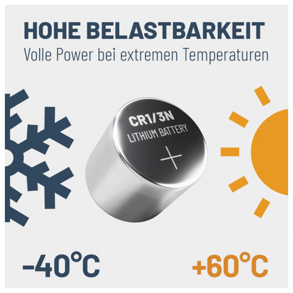 Absina CR13N – Lithium knoopcel 3,0 V