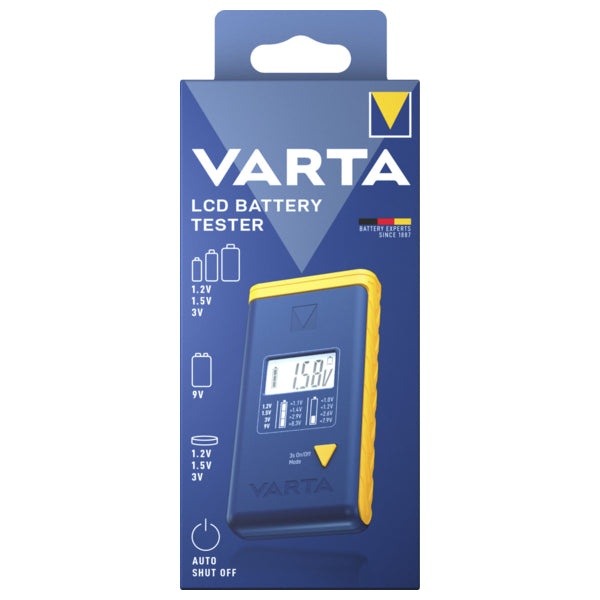 Varta LCD-Batterietester