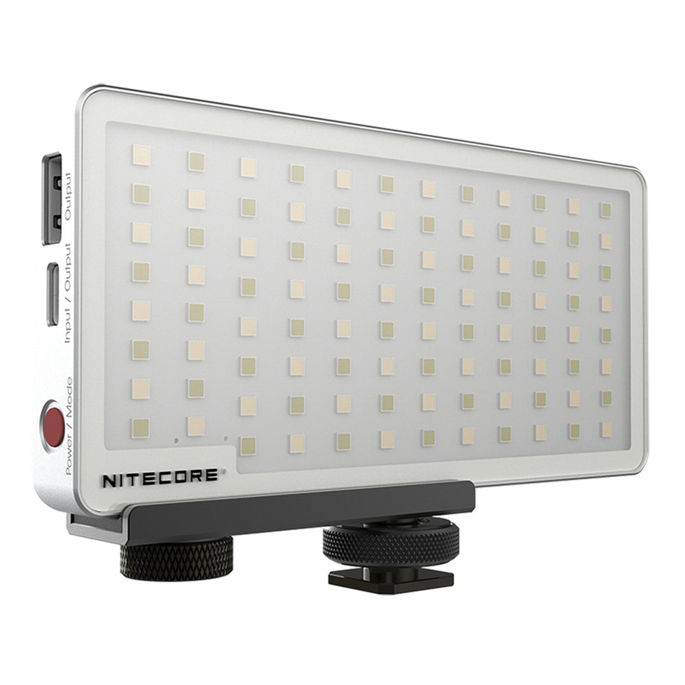 Lampe pour appareil photo Nitecore SCL10 avec batterie externe