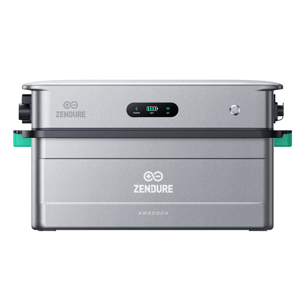 Zendure SolarFlow 2400 AC + AB3000X Smart Home Batterie mit Plug & Play