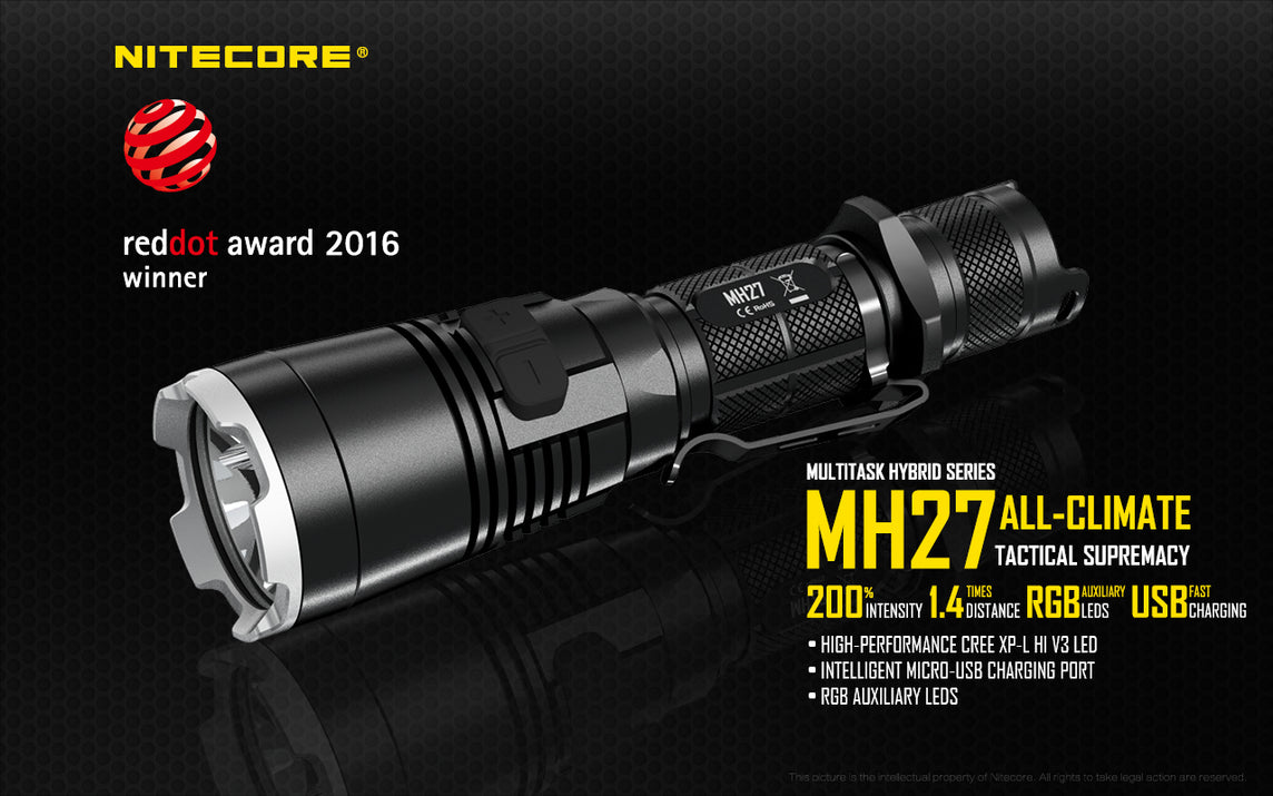 Nitecore MH27 Zaklamp