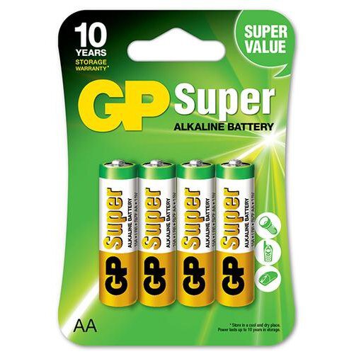 GP Super Alkaline AA -Batterien 4 Teile