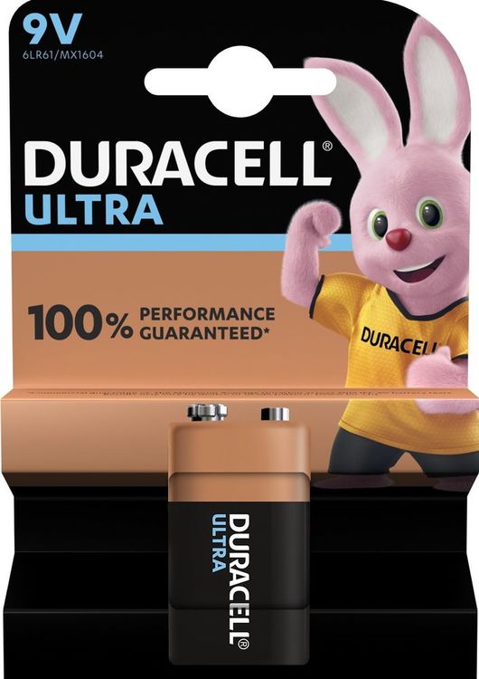 Duracell Ultra Power Alkalibatterie 9 V
