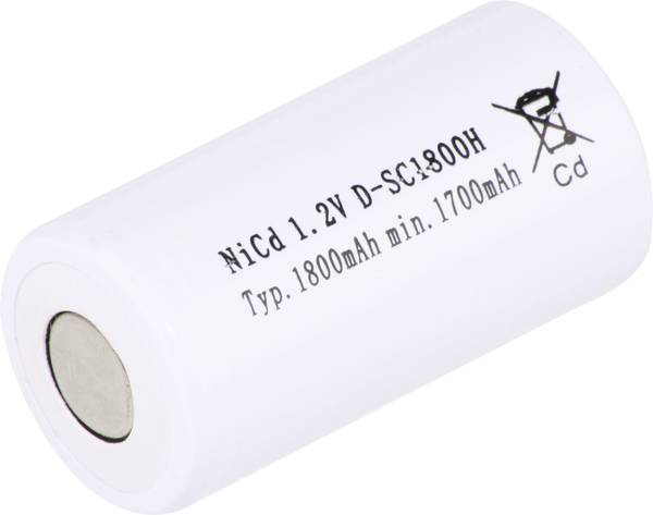 Batterie Mexcel Sub-C 1,2 V/1 800 mAh NS1800SCH