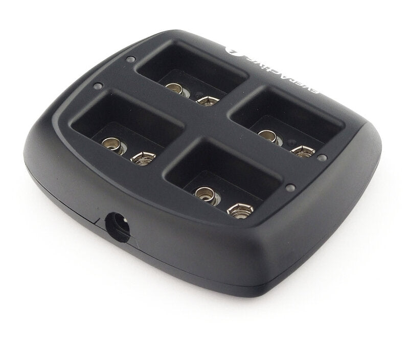 everActive 4x 9V Profi-Ladegerät NC-109
