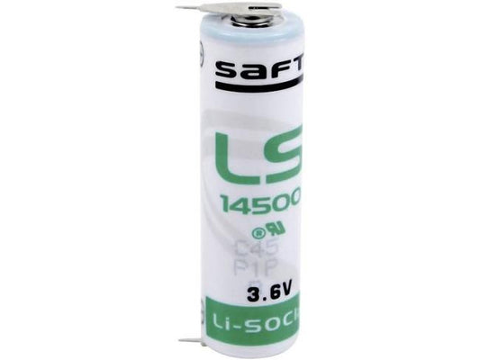 Saft Lithium AA LS14500-2PF 3,6 V 2-Platine