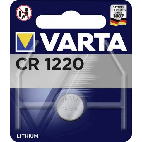 Varta Lithium-Knopfzelle CR1220 3V