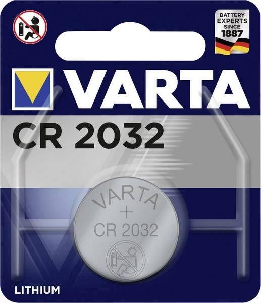 Varta Lithium-Knopfzelle CR2032 3V