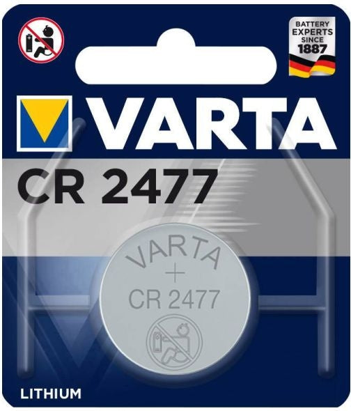 Varta Lithium-Knopfzelle CR2477 3V