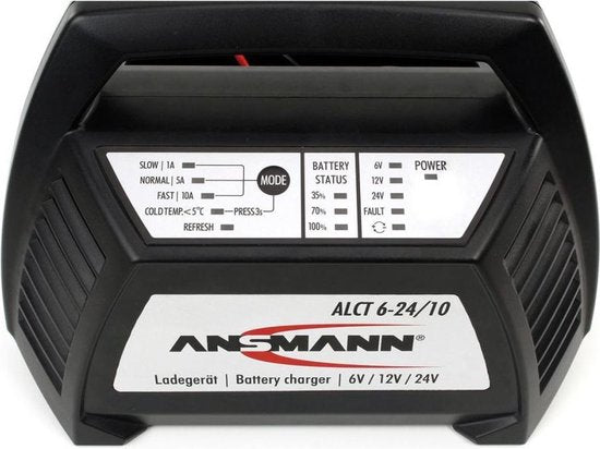 Chargeur de batterie au plomb Ansmann ALCT 6-24/10 noir 4,5 Ah 1001-0014