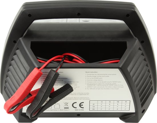Chargeur de batterie au plomb Ansmann ALCT 6-24/10 noir 4,5 Ah 1001-0014