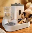 Großer automatischer Futter- und Wasserspender für Hunde und Katzen