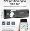 Autoradio MP3 Bluetooth MOPECT 1DIN – FM, USB, TF et AUX avec éclairage 7 couleurs