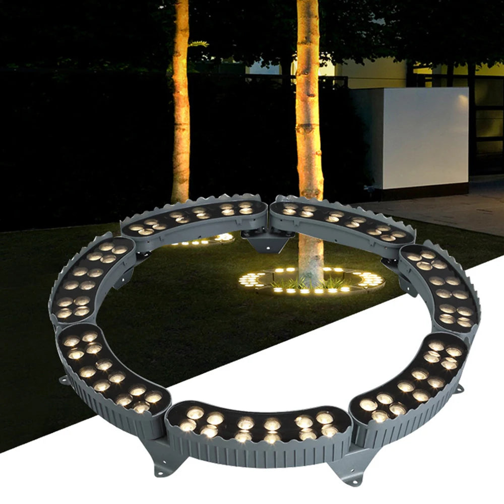 🌳 Solar Tree Hug LED Tuinlamp – IP65 Waterdichte Boomverlichting (Modern Design)