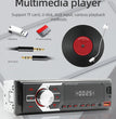 Autoradio MP3 Bluetooth MOPECT 1DIN – FM, USB, TF et AUX avec éclairage 7 couleurs