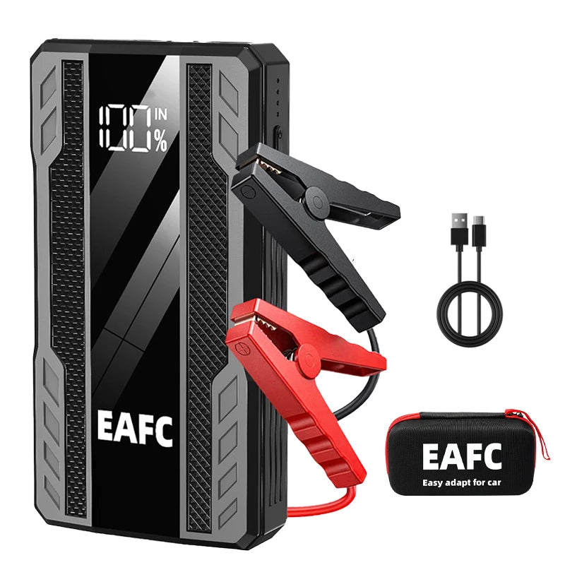 EAFC 2000A Starthilfegerät für Autos – 12V Batterieverstärker & Powerbank (600A / 2000A)