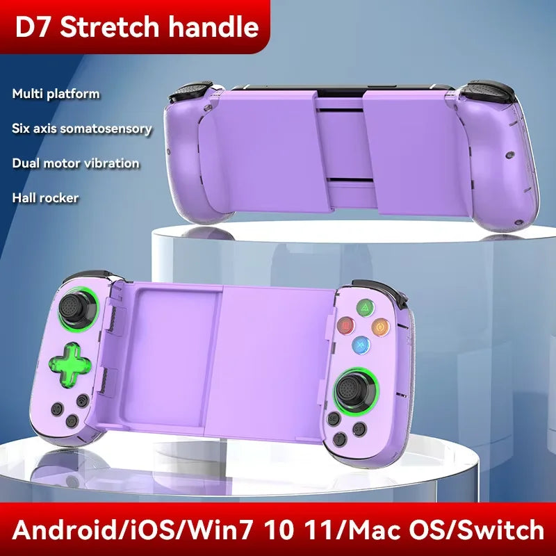 D7 Mobile Game Controller – Bluetooth Gamepad voor Android, iOS & Switch