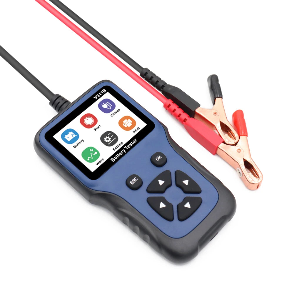 Testeur de batterie et outil de diagnostic OBD2 pour moteur 12 V