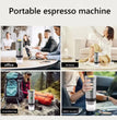 Tragbare USB-C Espressomaschine – Mini-Kaffeemaschine 9 Bar für Reisen & Zuhause