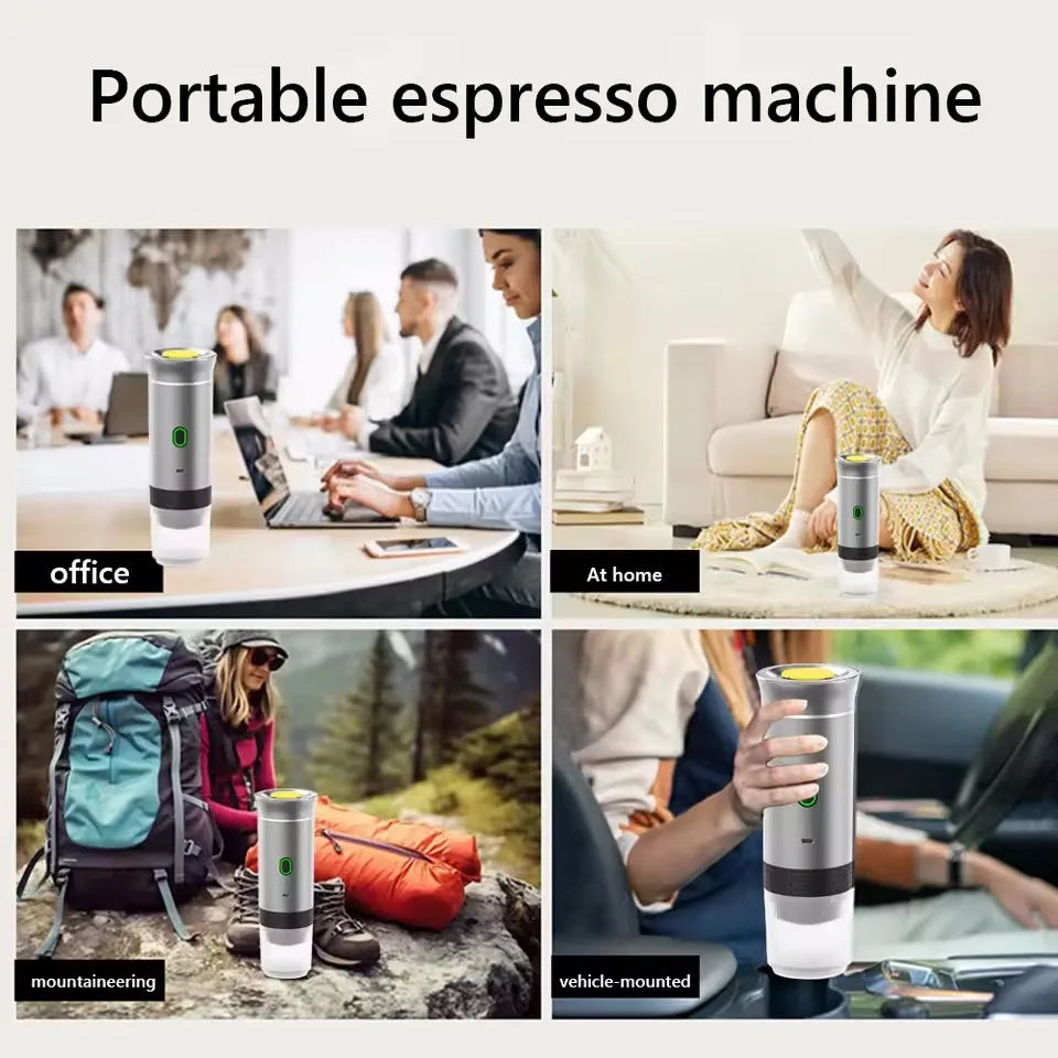 Tragbare USB-C Espressomaschine – Mini-Kaffeemaschine 9 Bar für Reisen & Zuhause