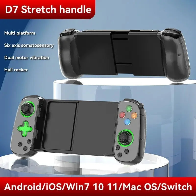 D7 Mobile Game Controller – Bluetooth Gamepad voor Android, iOS & Switch