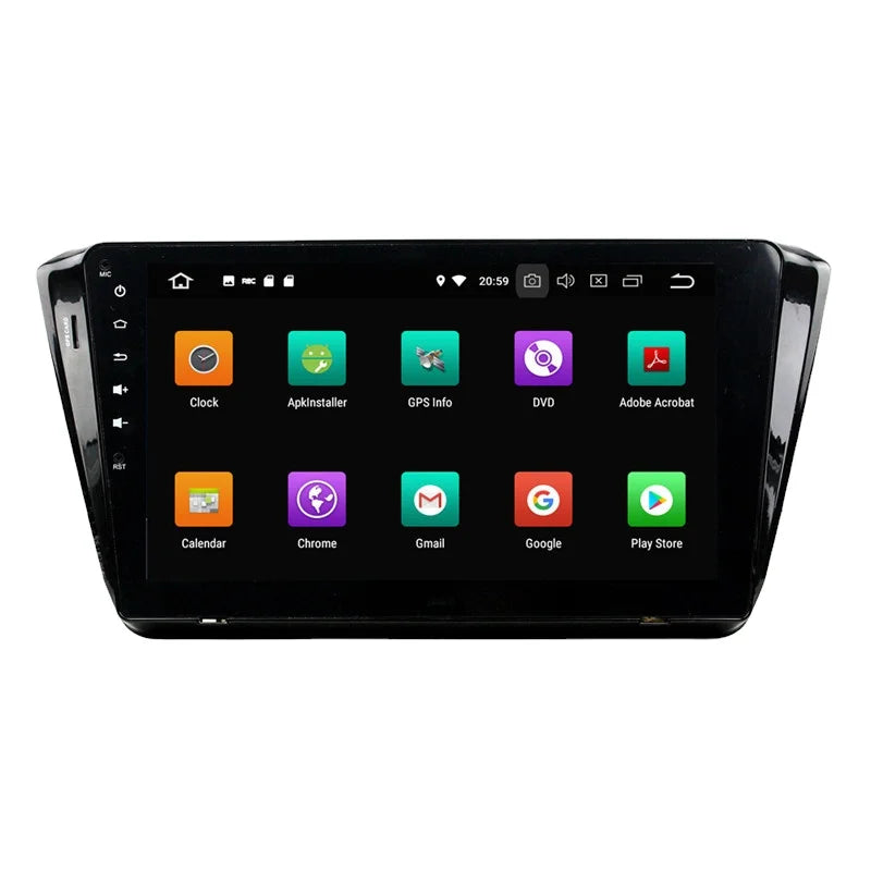 Autoradio Android Esunway 10,1" pour VW Passat B8 (2015+) – CarPlay – 2DIN – 1920×720