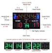 LED-Basketball-Anzeigetafel mit Fernbedienung und Timer – Digitale Anzeigetafel