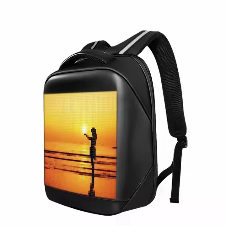 Sac à dos LED intelligent 3D King VisionLed – Couleurs vives P4 4 mm – Étanche IP65 avec contrôle via application