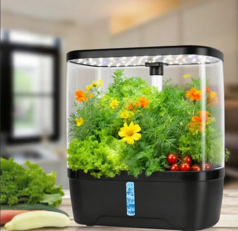 Kit de Culture Hydroponique 52 Gousses – Potager Intérieur Intelligent avec LED et Contrôle Tactile