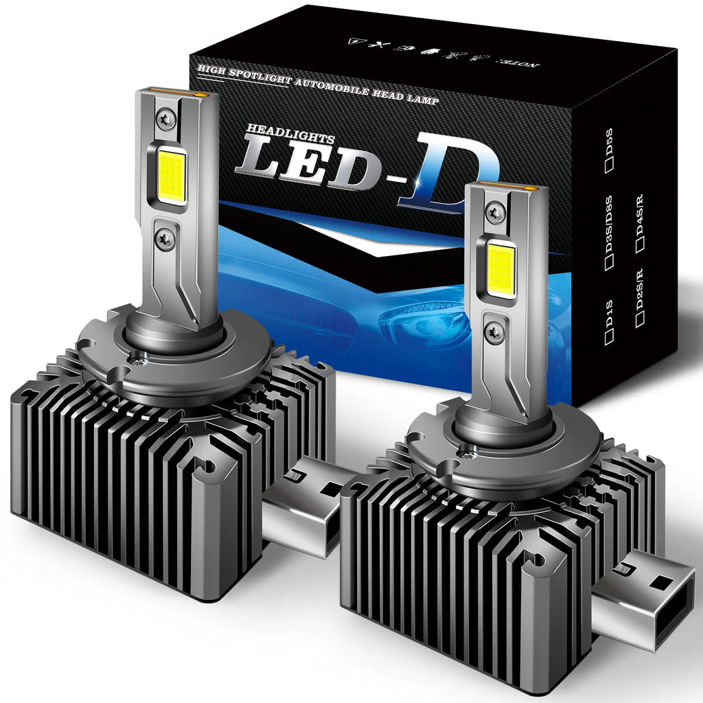 LED-Xenon-Scheinwerfer-Ersatzlampe 100 W 6000 K für D1S/D2S/D3S/D4S/D5S/D8S – Universelle Autoscheinwerferlampe