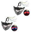 Feu arrière avec clignotants pour Kawasaki Ninja 250 / 300 (2013-2017)