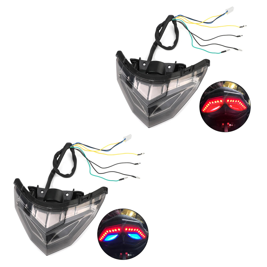 Feu arrière avec clignotants pour Kawasaki Ninja 250 / 300 (2013-2017)