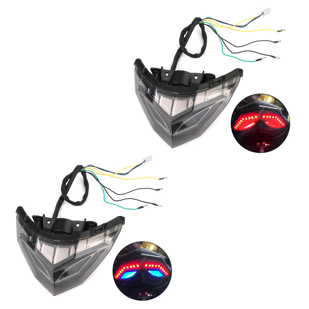 Feu arrière avec clignotants pour Kawasaki Ninja 250 / 300 (2013-2017)